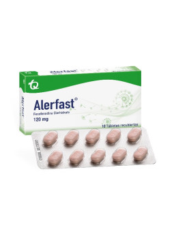 ALERFAST 120 MG 10 TABLETAS (DA)