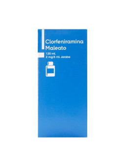 CLORFENIRAMINA 2MG/5ML JARABE 120ML TRS