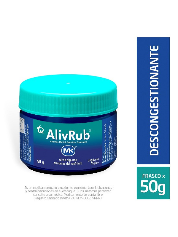 ALIVRUB POTE 50 GR MK