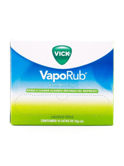 VICK VAPORUB 12 GR 12 UDS TRS
