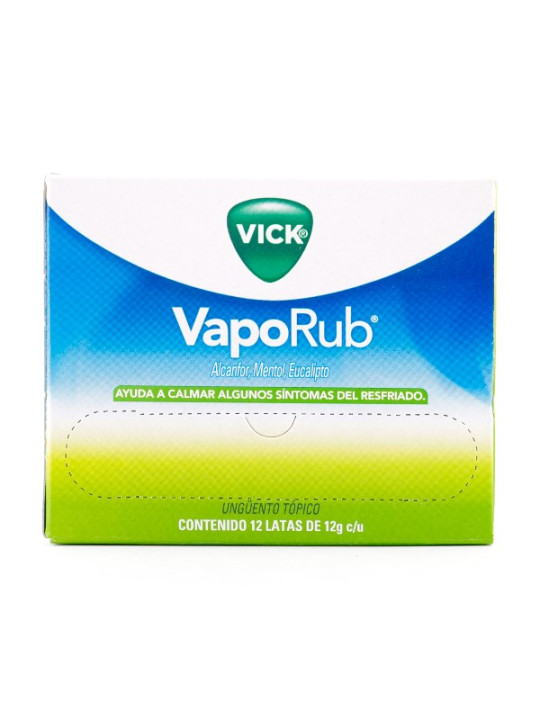 VICK VAPORUB 12 GR 12 UDS TRS