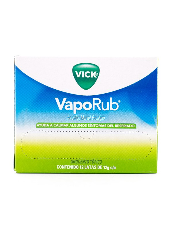 VICK VAPORUB 12 GR 12 UDS TRS