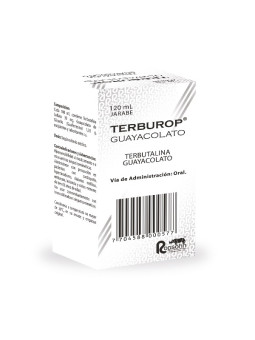 TERBUROP GUAYACOLATO JARABE 120 ML