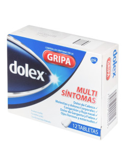 DOLEX GRIPA 12 TABLETAS TRS