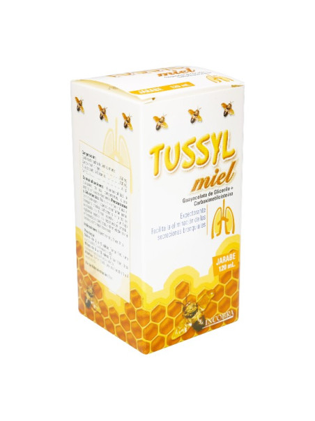 TUSSYL MIEL JARABE 120 ML