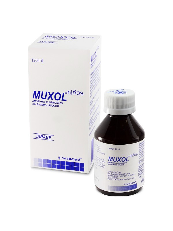 MUXOL NINOS JARABE 120 ML