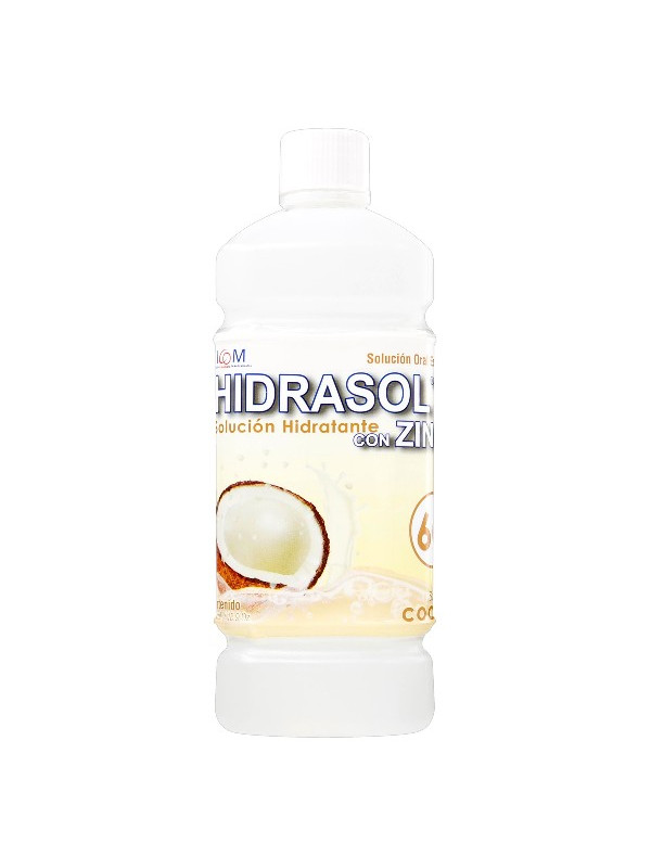 HIDRASOL 60 ZINC COCO 500ML SU.ORAL ICOM TRS