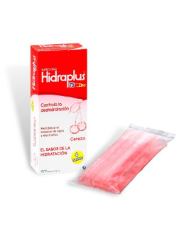 HIDRAPLUS 75 ZINC CEREZA BOL.100ML 4UDS