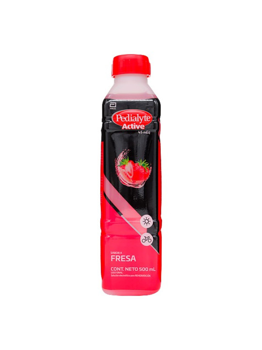 PEDIALYTE CON ZINC 45 FRESA 500 ML TRS