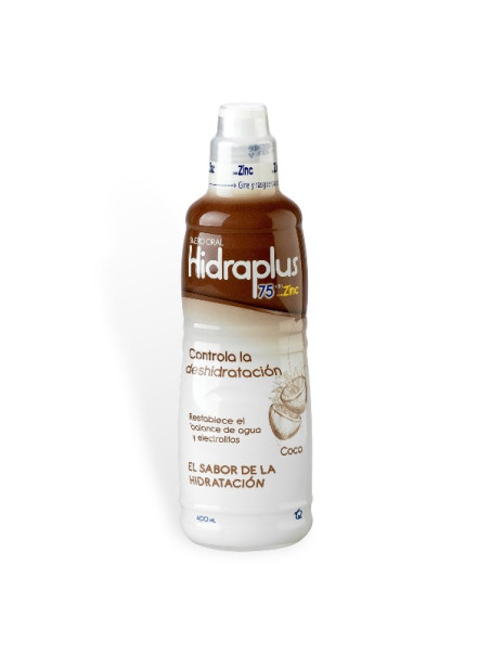 HIDRAPLUS 75 ZINC COCO 400 ML SUERO