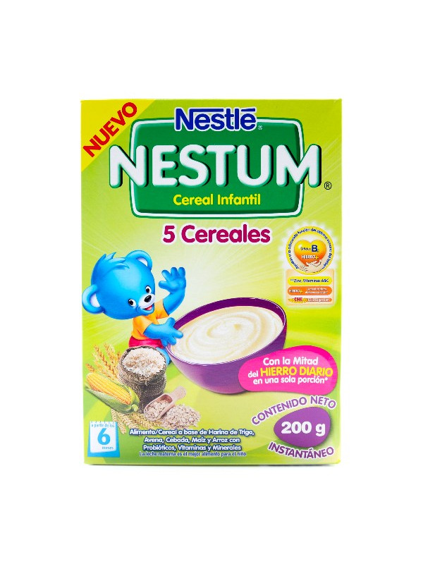 NESTLE NESTUM BL 200 GR 5 CEREALES TRS