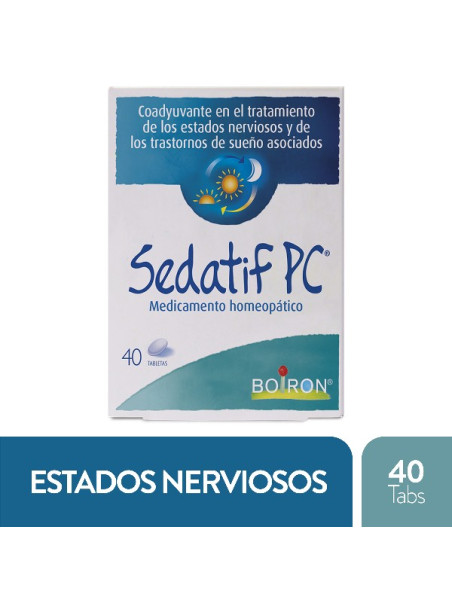SEDATIF PC 40 TABLETAS TRS