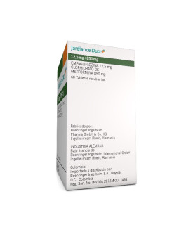JARDIANCE DUO 12.5/850MG 60 TABLETAS