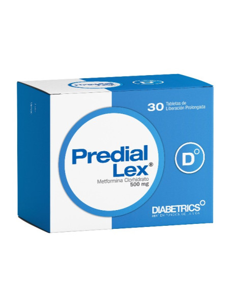 PREDIAL LEX 500 MG 30 TBS