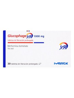 GLUCOPHAGE XR 1000 MG 30 TBS (A)(DA) TRS
