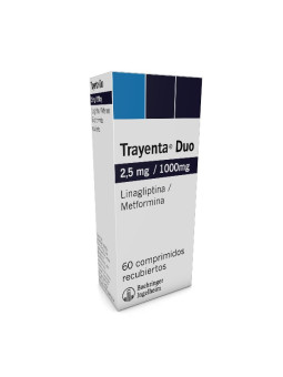 TRAYENTA DUO 2.5/1000 MG 60 TBS (A)(PAE)          