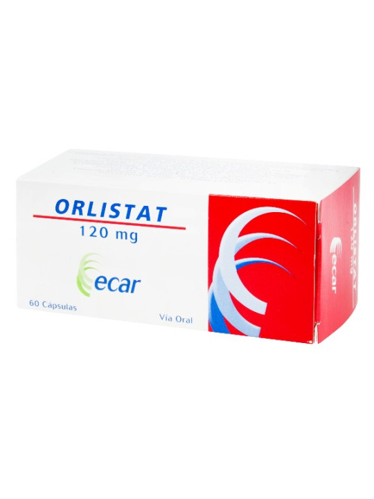 ORLISTAT 120 MG 60 CAPSULAS ECAR (A) TRS