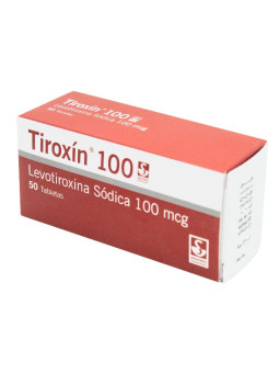 TIROXIN 100 MCG 50 TABLETAS(PB) TRS