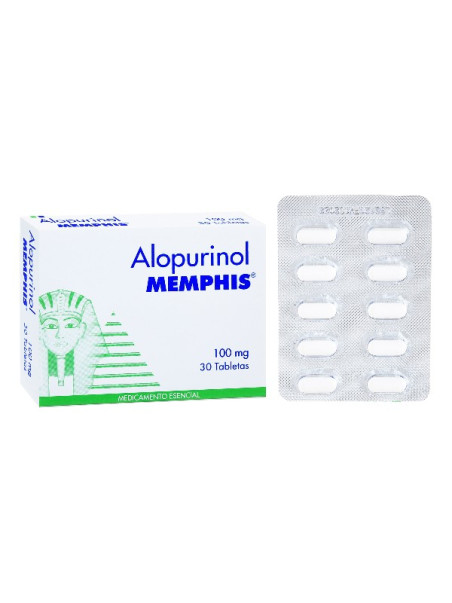 ALOPURINOL 100 MG 30 TBS MP TRS