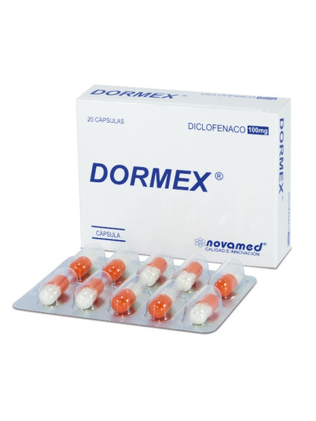 DORMEX 100 MG 20 CAP