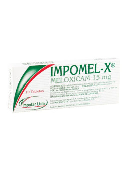 IMPOMEL-X (MELOXICAM) 15 MG 10 TBS