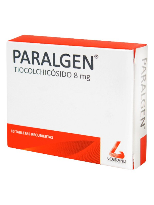 PARALGEN 10 TABLETAS TRS