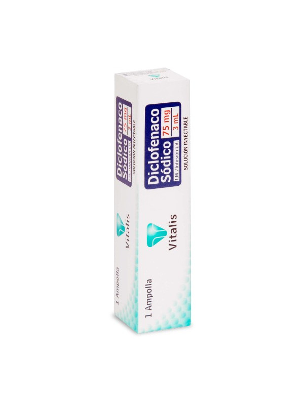 DICLOFENACO 75MG/3ML 1 AMPOLLA TRS