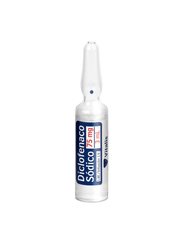 DICLOFENACO 75MG/3ML 1 AMPOLLA TRS