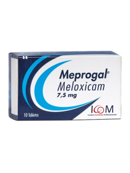 MEPROGAL 7.5 MG 10 TABLETAS ICOM (PD) (T TRS