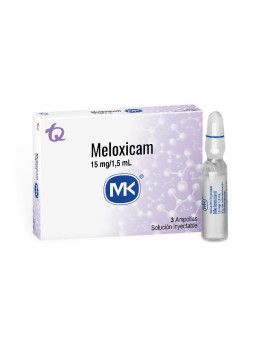 MELOXICAM 15 MG 3 AMPOLLAS MK