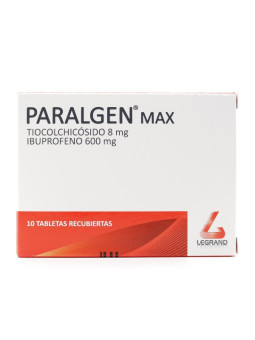 PARALGEN MAX 10 TABLETAS TRS