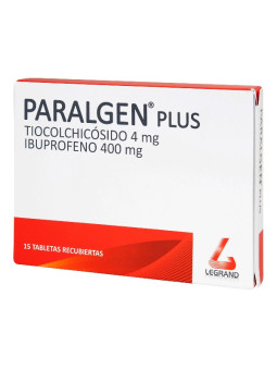 PARALGEN PLUS 15 TABLETAS TRS