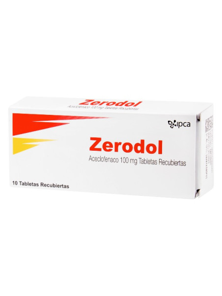 ZERODOL 100MG 10 TABLETAS