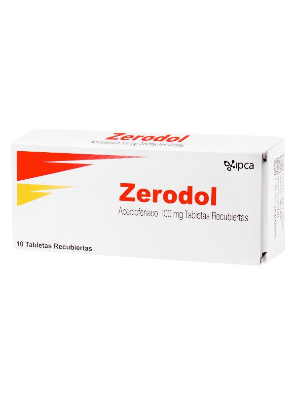 ZERODOL 100MG 10 TABLETAS