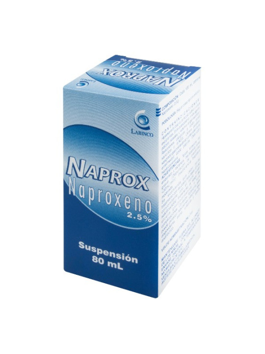 NAPROX 2.5 % SUSPENSION 80 ML TRS