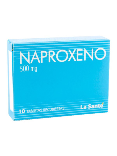NAPROXENO 500 MG 10 TABLETAS LS TRS