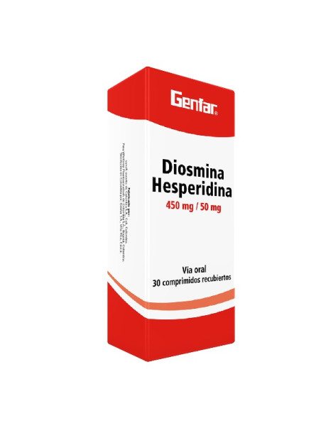DIOSMINA HESPERI. 450MG/50MG 30TBS W(DA) GF TRS