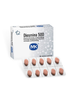 DIOSMINA 500 MG 30 TABLETAS MK