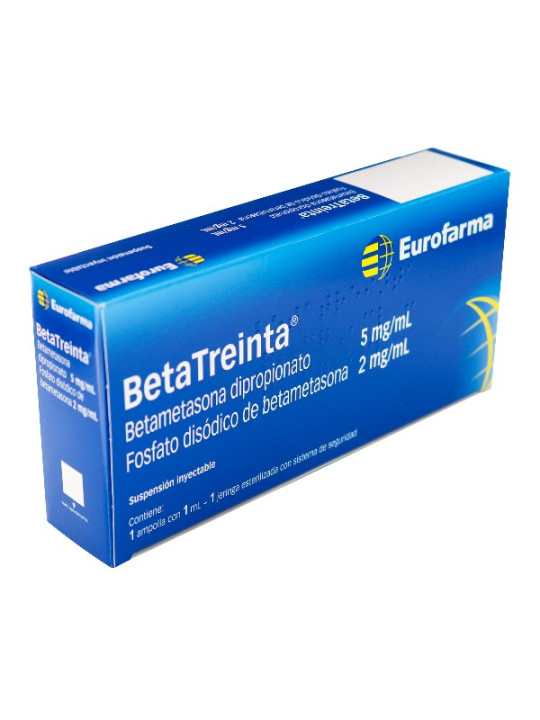 BETATREINTA 5MG 2MG/ML AMP INY X 1ML TRS