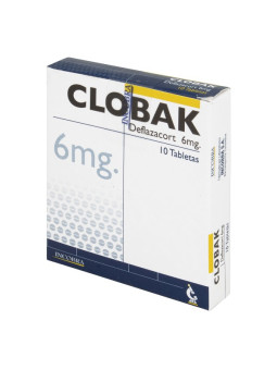 CLOBAK 6 MG 10 TABLETAS                           