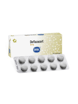 DEFLAZACORT 30 MG 10 TABLETAS MK