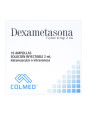 DEXAMETASONA 8 MG 2 ML 10 AMPOLLAS PC TRS