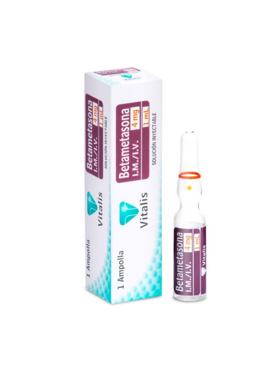 BETAMETASONA 4MG/1ML 1 AMPOLLA TRS