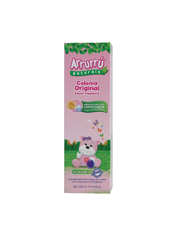 COLONIA ARRURRU NATURALS ROSADA 220 ML TRS