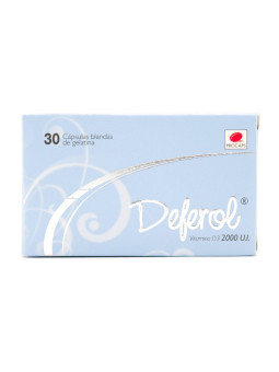 DEFEROL 2000 UI 30 CAPSULAS TRS