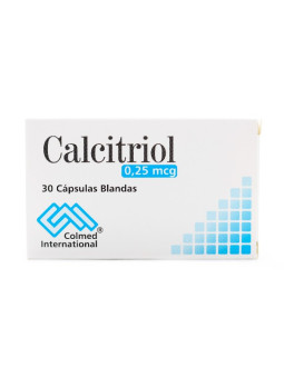 CALCITRIOL 0.25 MCG 30 CAPSULAS PC TRS