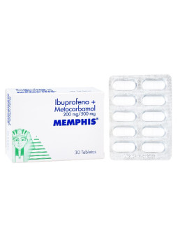 IBUPROFENO METOCARBAMOL 30 TBS MP TRS