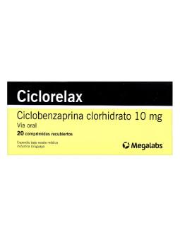 CICLORELAX 10 MG 20 COMPRIMIDOS (DA)