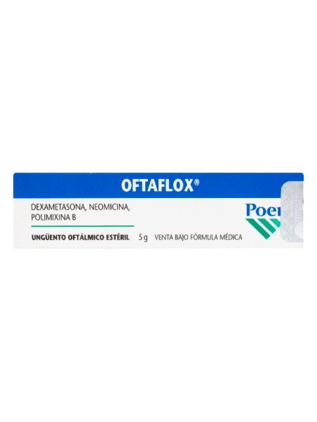 OFTAFLOX UNGUENTO OFTALMICO 5 GR
