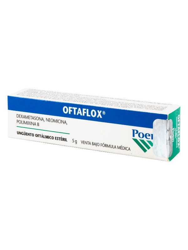 OFTAFLOX UNGUENTO OFTALMICO 5 GR